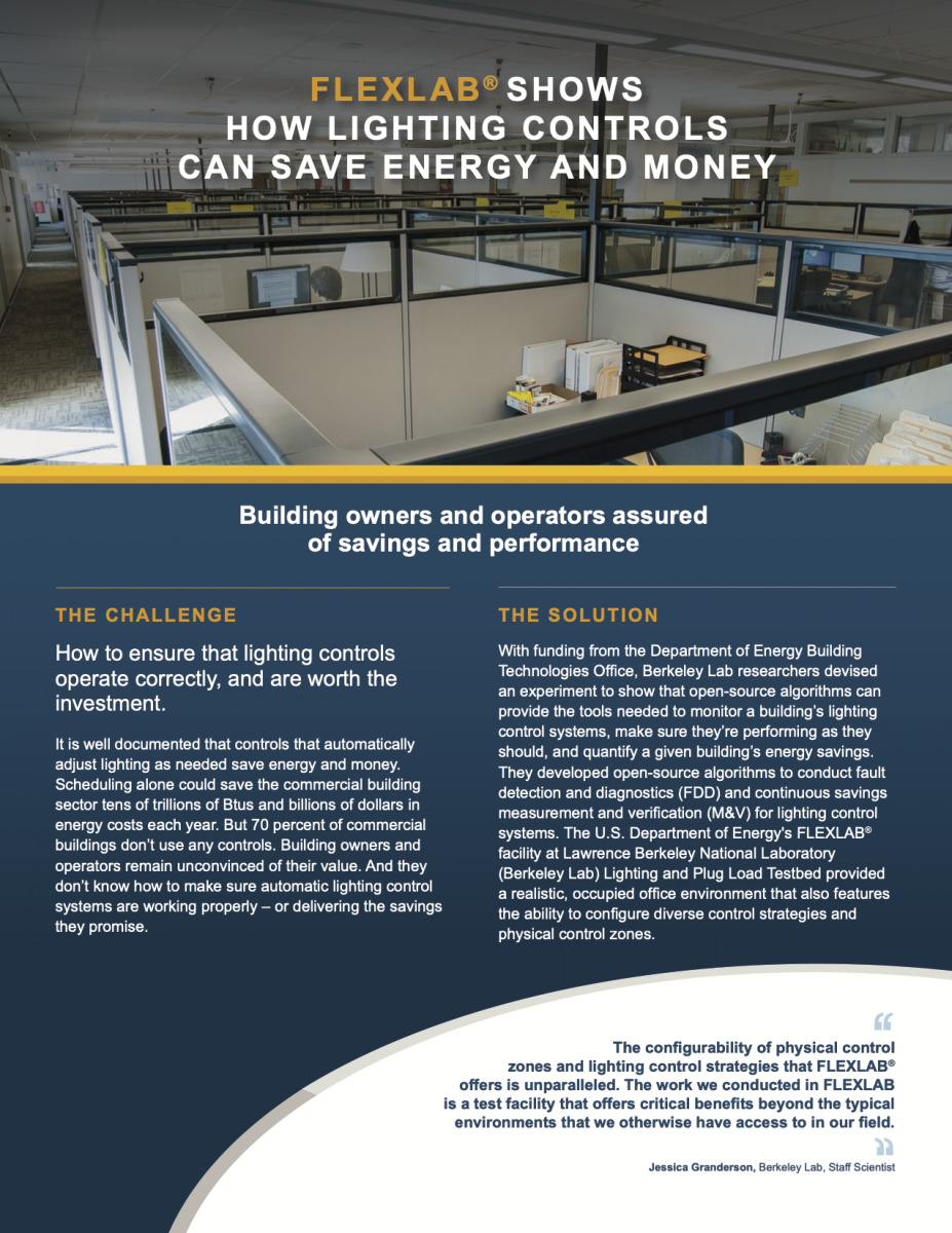 Case Study: How Lighting Controls Can Save Energy and Money