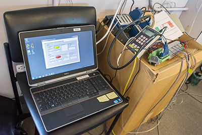 Hybrid modeling data screen